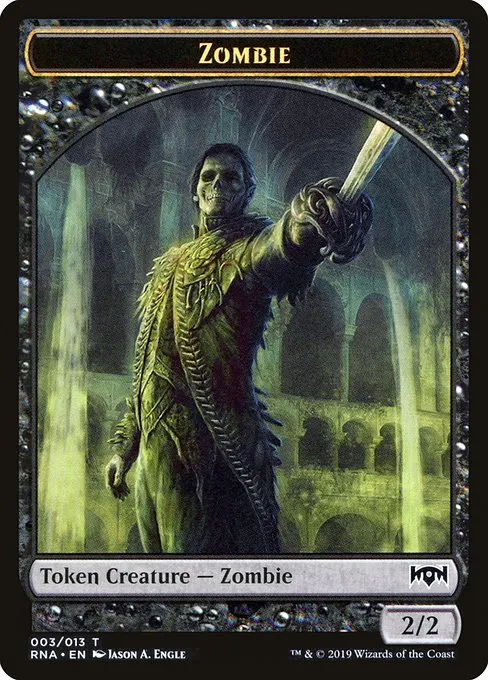 Zombie · Ravnica Allegiance Tokens 3/13