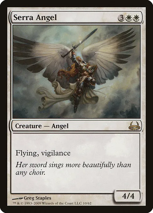 Serra Angel · Duel Decks: Divine vs. Demonic 10/62