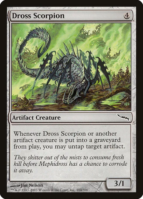 Dross Scorpion · Mirrodin 164/306