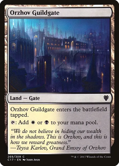 Orzhov Guildgate · Commander 2017 269/309