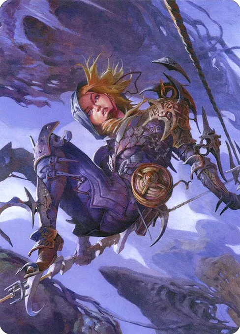 Blackbloom Rogue // Blackbloom Rogue · Zendikar Rising Art Series 53/81