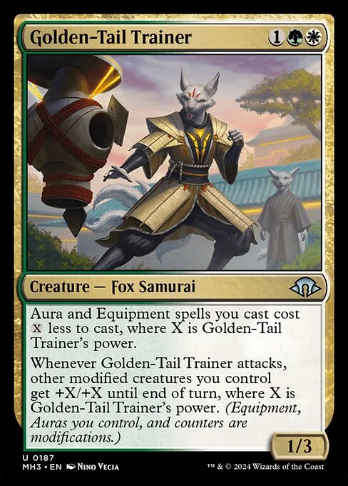 Golden-Tail Trainer · Modern Horizons 3 187/528