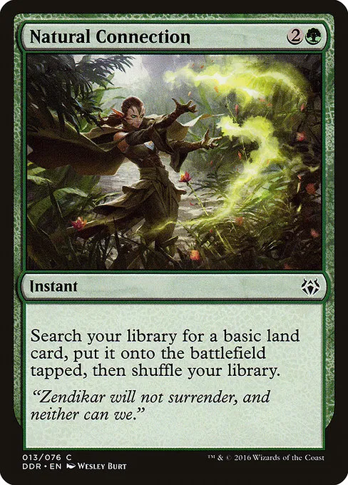 Natural Connection · Duel Decks: Nissa vs. Ob Nixilis 13/76