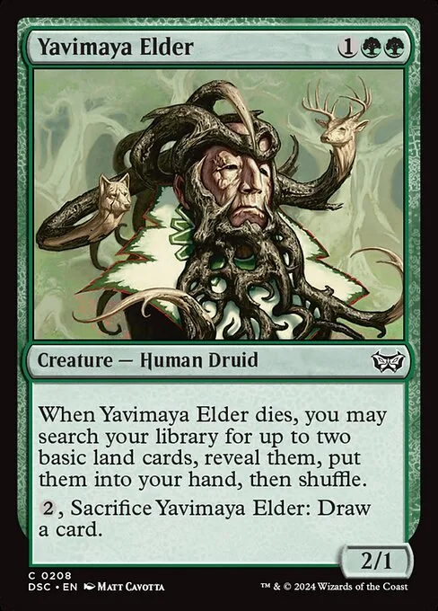 Yavimaya Elder · Duskmourn: House of Horror Commander 208/373
