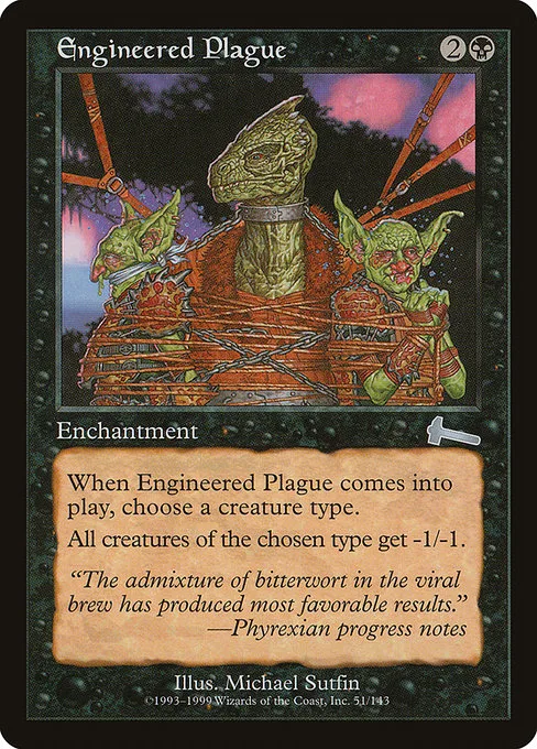 Engineered Plague · Urza's Legacy 51/143