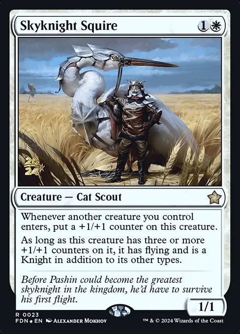 Skyknight Squire · Foundations Promos 23s/106