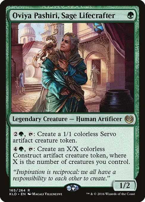 Oviya Pashiri, Sage Lifecrafter · Kaladesh 165/278