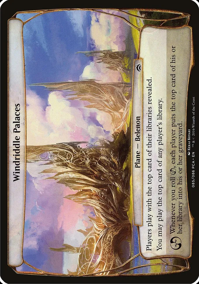 Windriddle Palaces · Planechase Anthology Planes 85/86