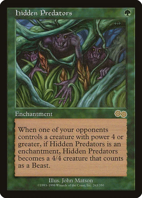 Hidden Predators · Urza's Saga 263/357