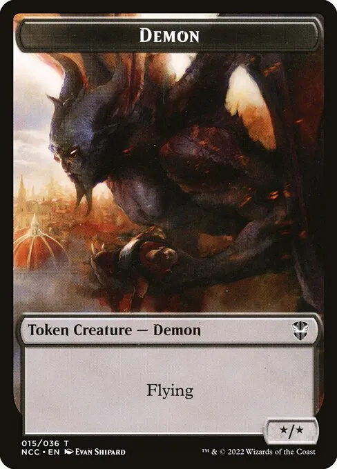 Demon · New Capenna Commander Tokens 15/36