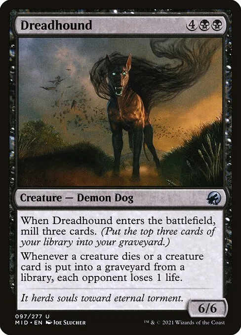 Dreadhound · Innistrad: Midnight Hunt 97/399