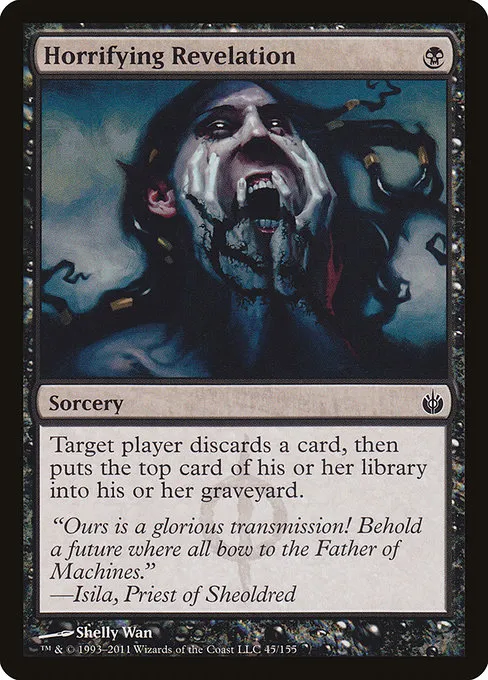 Horrifying Revelation · Mirrodin Besieged 45/155