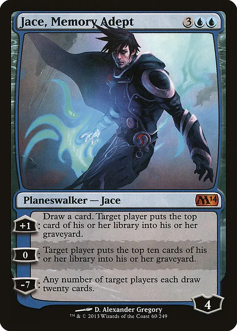 Jace, Memory Adept · Magic 2014 60/249