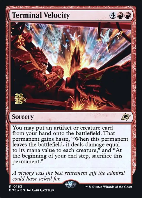 Terminal Velocity · Edge of Eternities Promos 163s/160