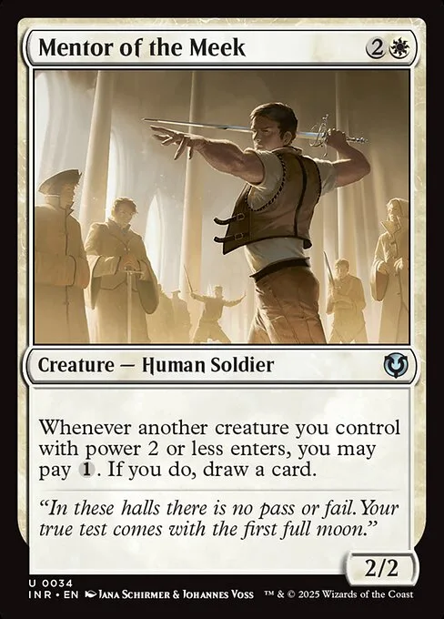 Mentor of the Meek · Innistrad Remastered 34/495