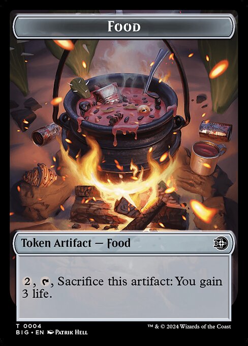 Food · The Big Score Tokens 4/7