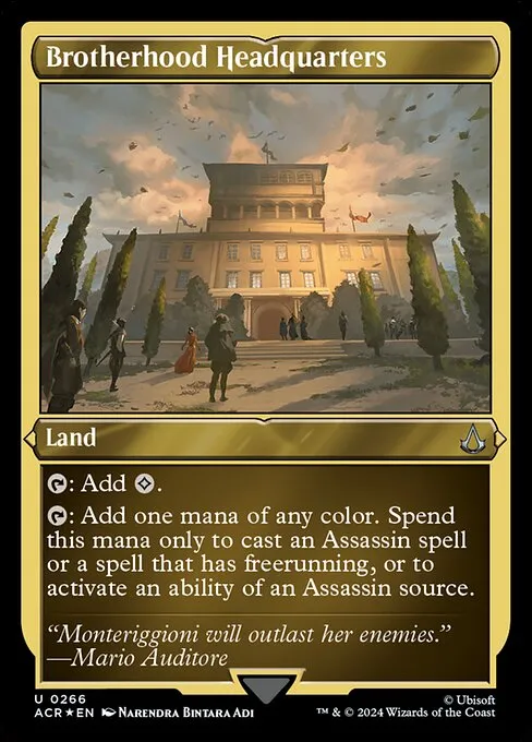 Brotherhood Headquarters · Assassin's Creed 266/309