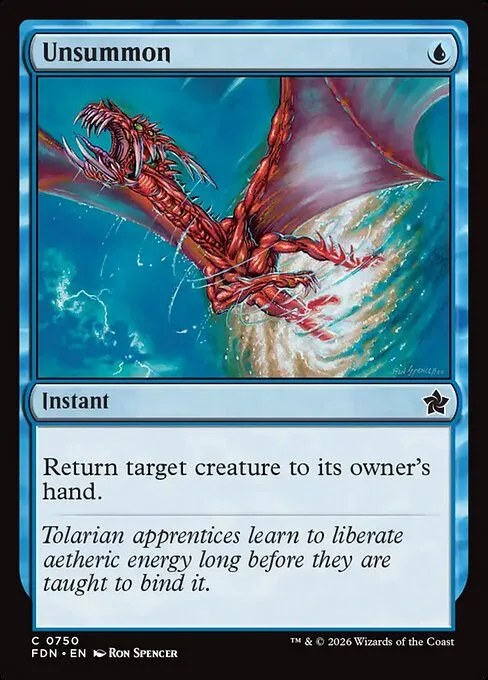 Unsummon · Foundations 750/771