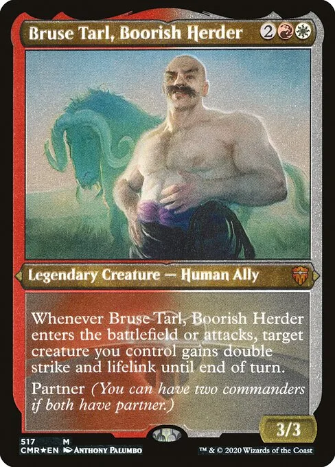 Bruse Tarl, Boorish Herder · Commander Legends 517/718