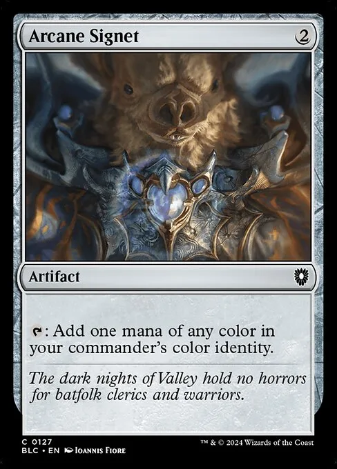Arcane Signet · Bloomburrow Commander 127/356
