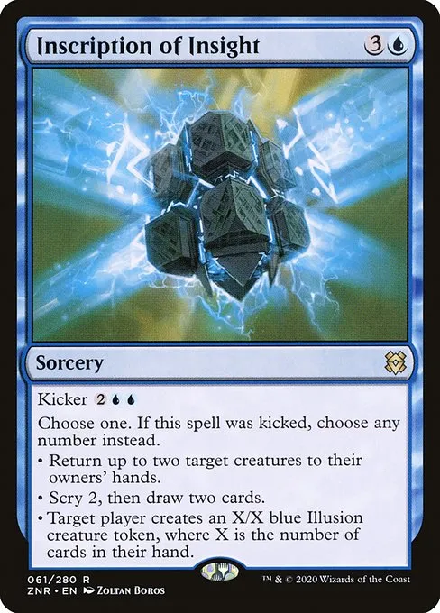 Inscription of Insight · Zendikar Rising 61/407