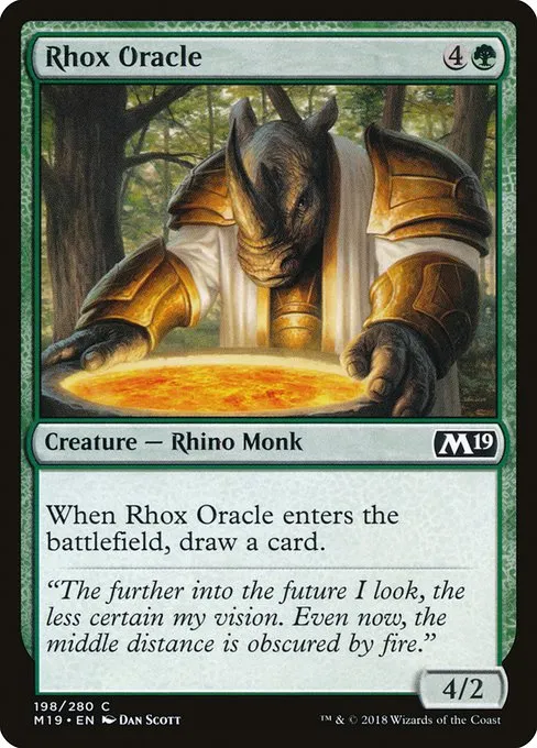 Rhox Oracle · Core Set 2019 198/314