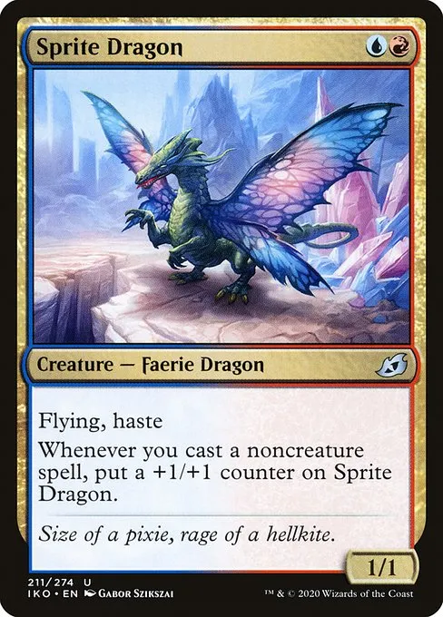 Sprite Dragon · Ikoria: Lair of Behemoths 211/390