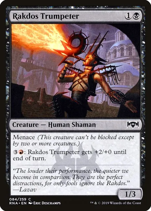 Rakdos Trumpeter · Ravnica Allegiance 84/273