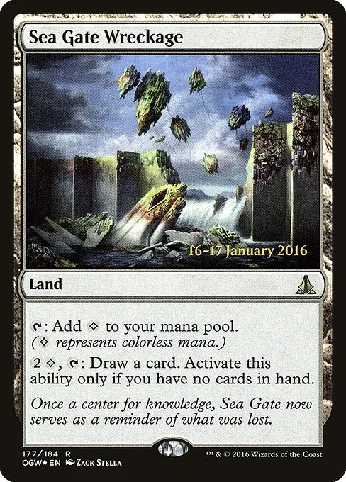 Sea Gate Wreckage · Oath of the Gatewatch Promos 177s/65