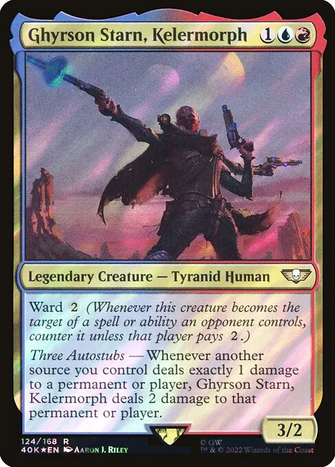 Ghyrson Starn, Kelermorph · Warhammer 40,000 Commander 124★/617