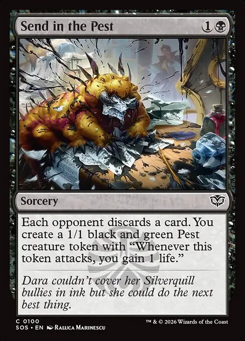 Send in the Pest · Secrets of Strixhaven 100/368