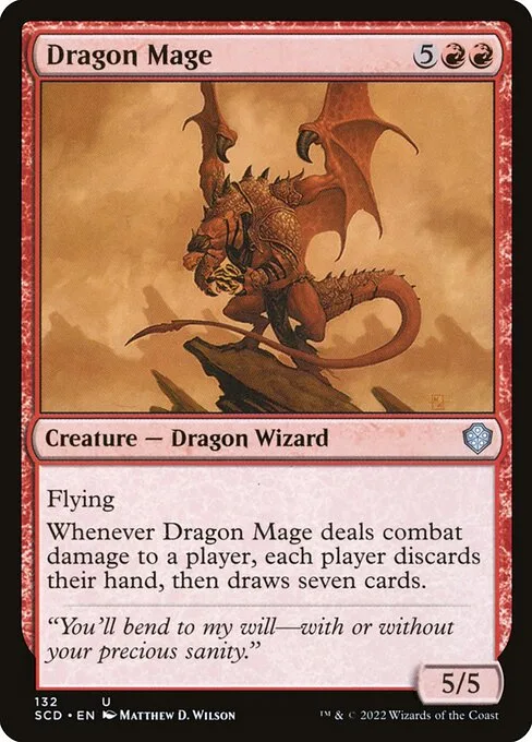 Dragon Mage · Starter Commander Decks 132/352
