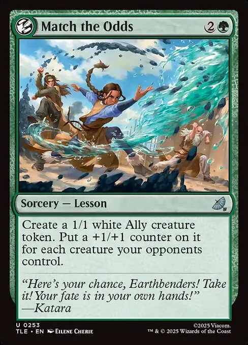 Match the Odds · Avatar: The Last Airbender Eternal 253/317
