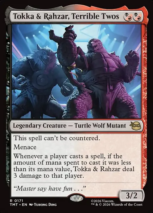 Tokka & Rahzar, Terrible Twos · Teenage Mutant Ninja Turtles 171/320