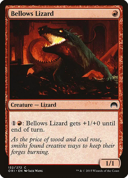 Bellows Lizard · Magic Origins 132/288