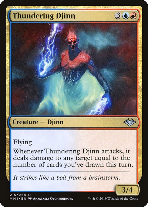 Thundering Djinn · Modern Horizons 215/255