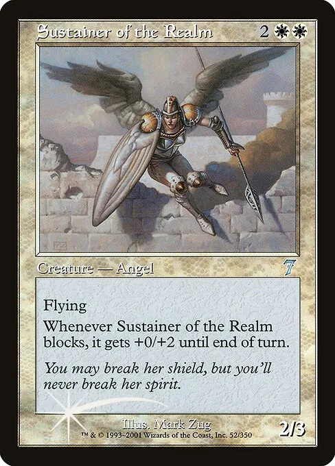 Sustainer of the Realm · Seventh Edition 52★/708