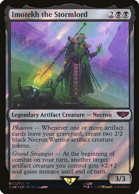 Imotekh the Stormlord · Warhammer 40,000 Commander 5/617