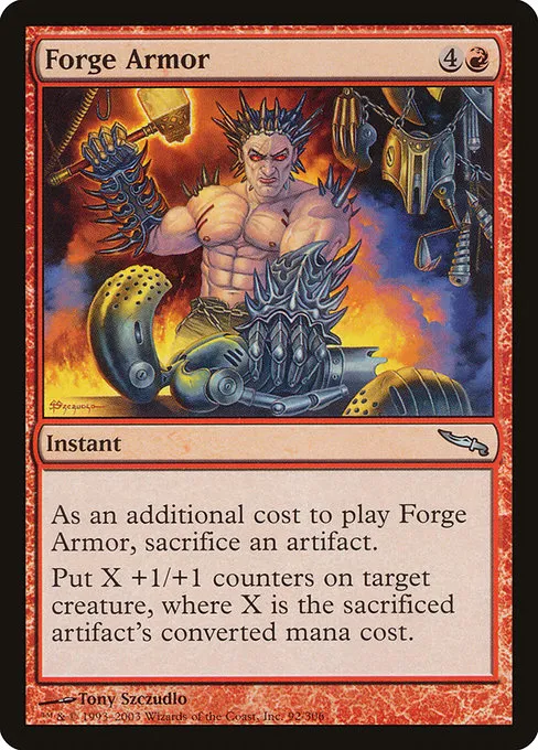 Forge Armor · Mirrodin 92/306