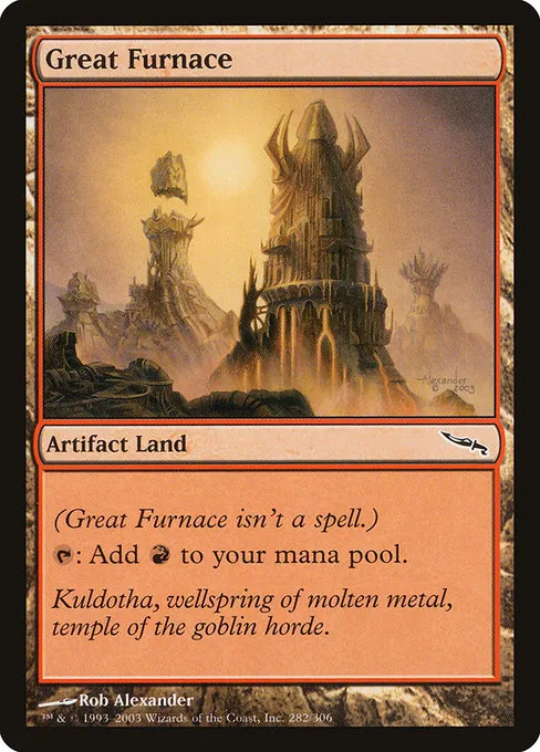 Great Furnace · Mirrodin 282/306