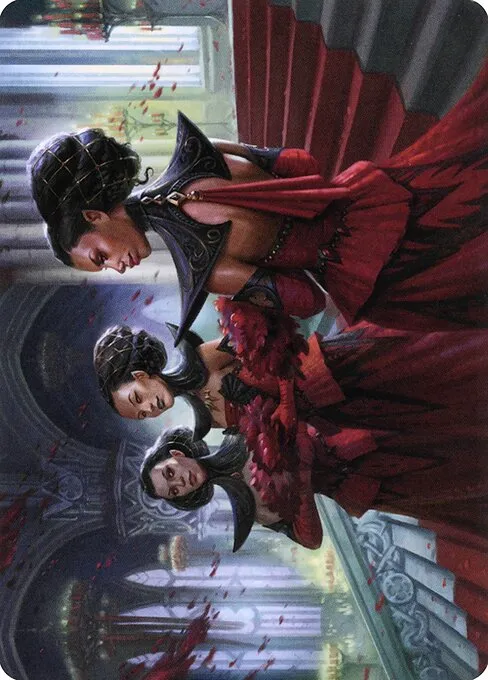 Olivia's Attendants // Olivia's Attendants · Crimson Vow Art Series 47/81
