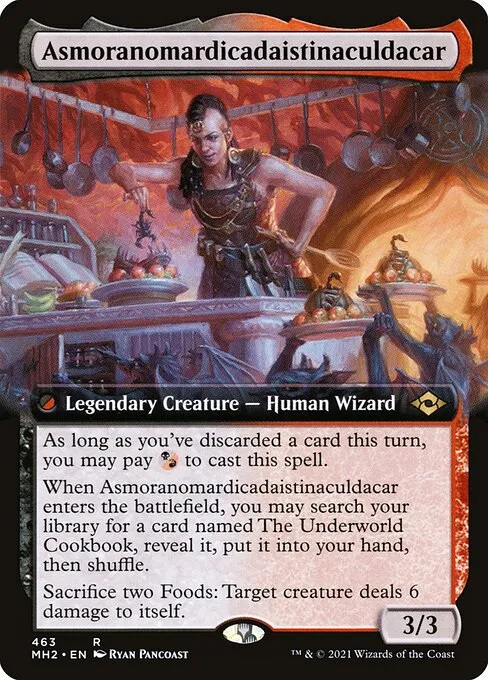 Asmoranomardicadaistinaculdacar · Modern Horizons 2 463/493