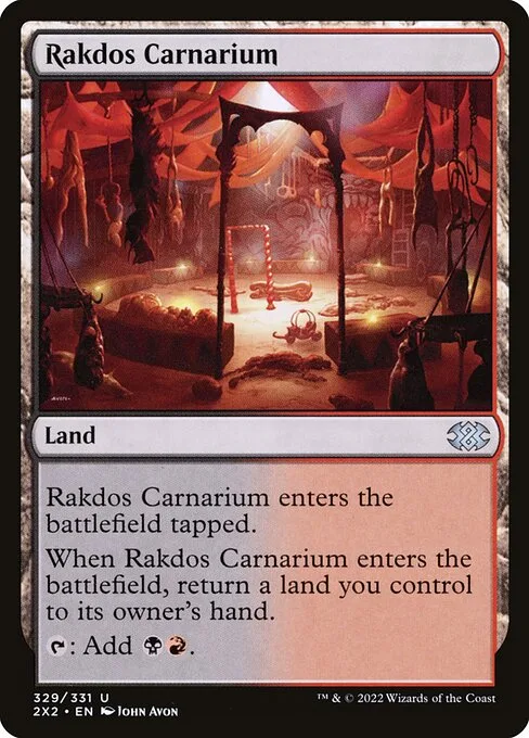 Rakdos Carnarium · Double Masters 2022 329/579