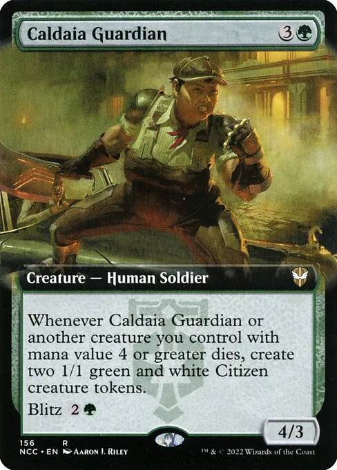 Caldaia Guardian · New Capenna Commander 156/447