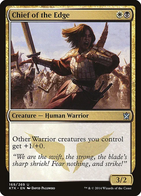 Chief of the Edge · Khans of Tarkir 169/293
