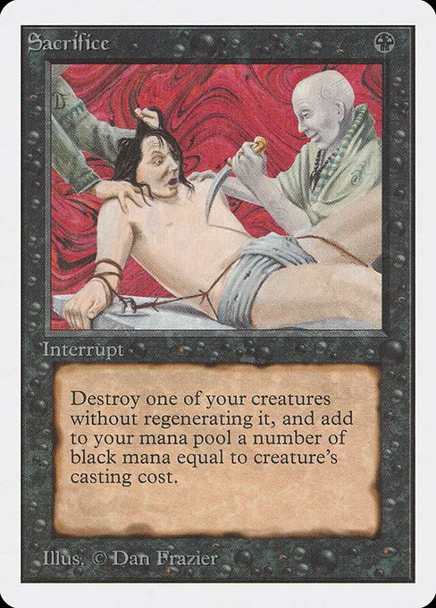 Sacrifice · Unlimited Edition 125/302