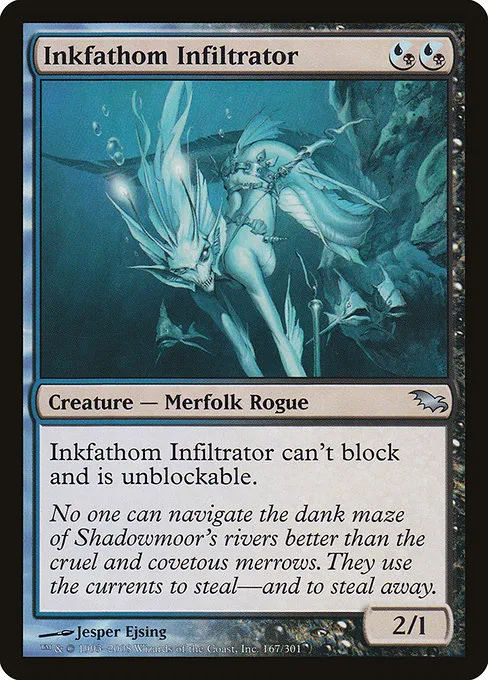 Inkfathom Infiltrator · Shadowmoor 167/302