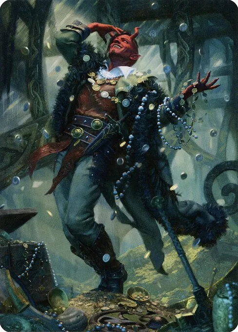 Tibalt, Cosmic Impostor // Tibalt, Cosmic Impostor · Kaldheim Art Series 67/81