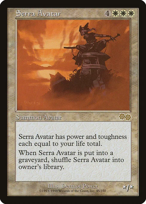 Serra Avatar · Urza's Saga 45/357
