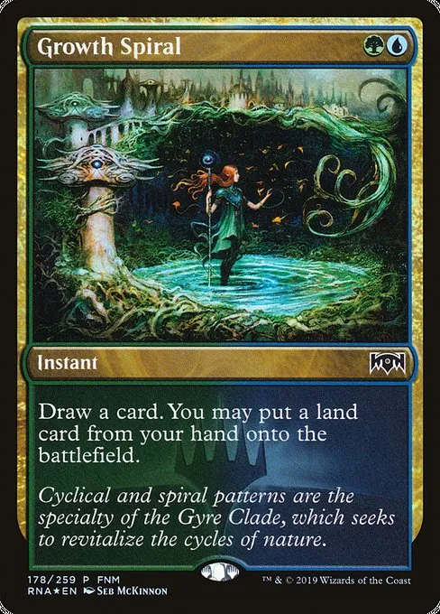 Growth Spiral · Ravnica Allegiance Promos 178/81